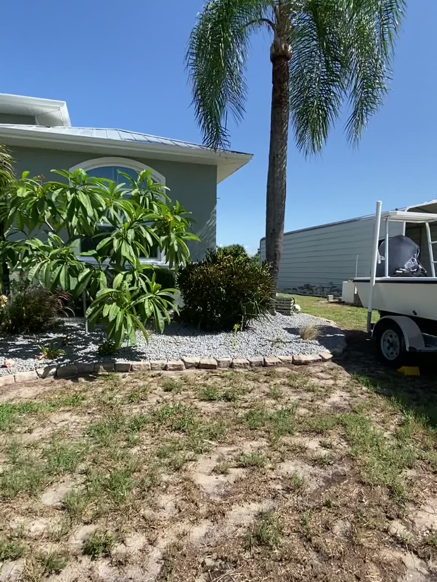 Completed Sprout Works lawn care and landscaping job